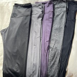 (5) pairs - Danskin, Old Navy